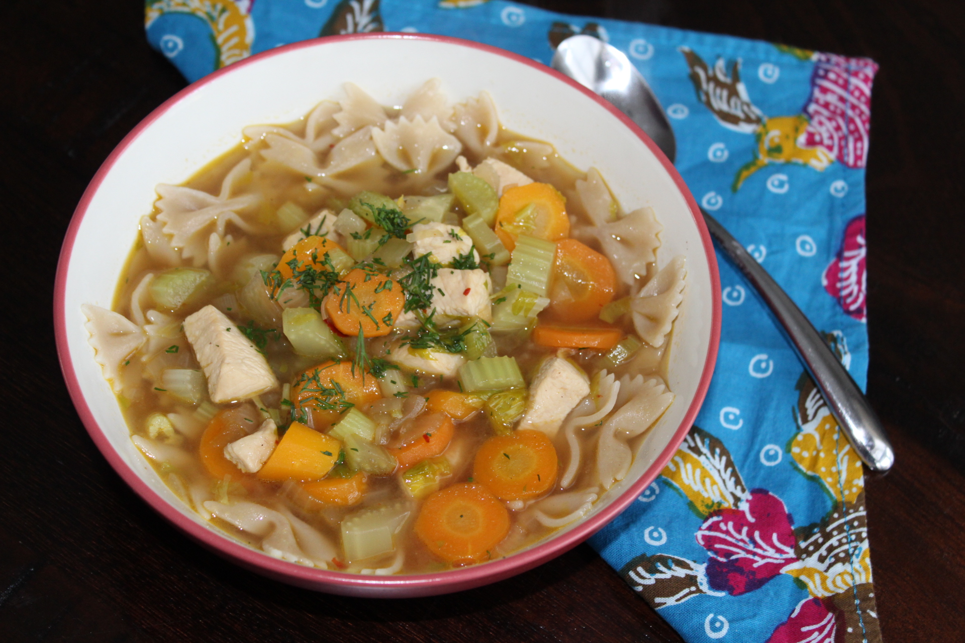 Mom’s Favorite Chicken Noodle Soup