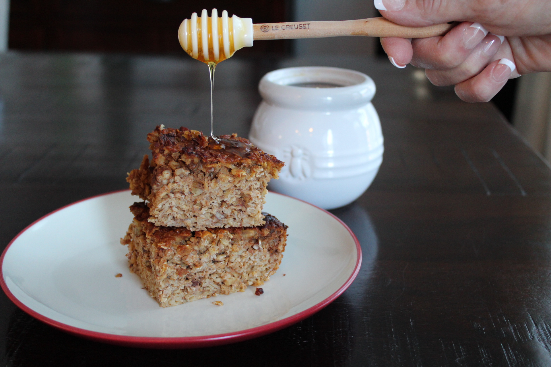 Baklava Oatmeal Breakfast Bake