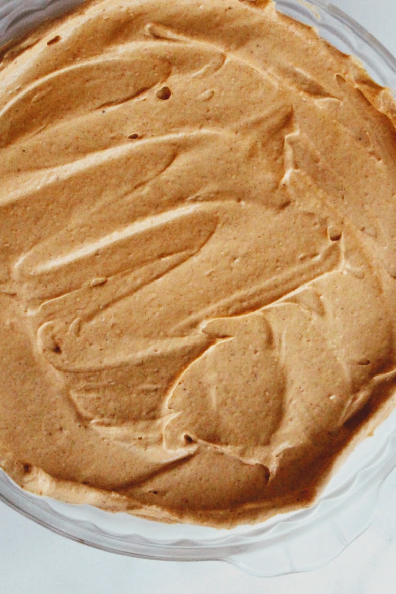 Gluten Free No Bake Pumpkin Cheesecake