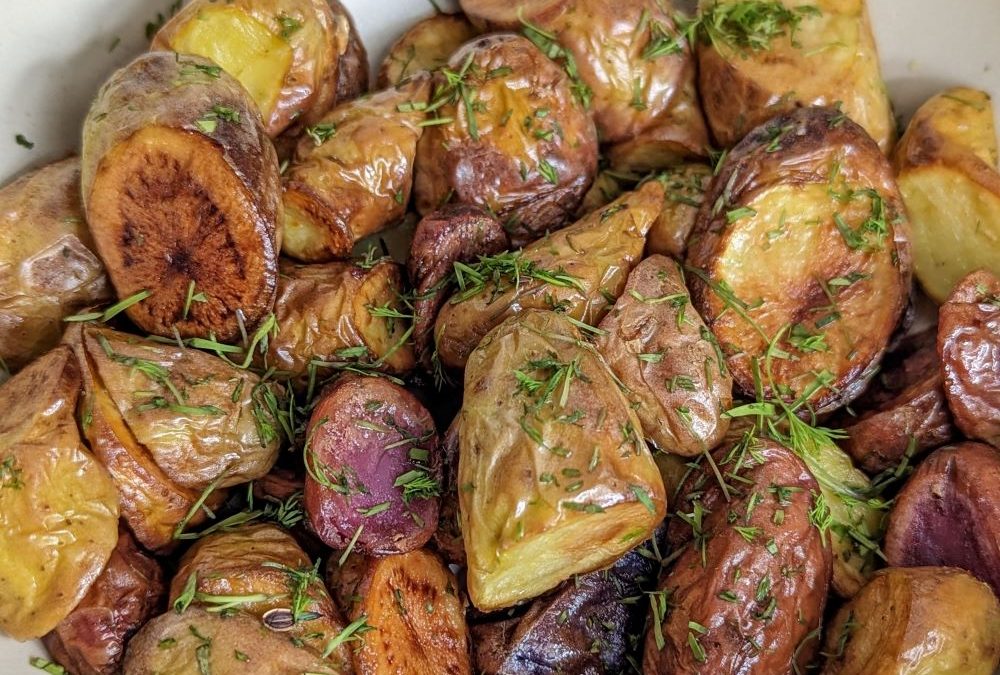 Crispy Duck Fat Potatoes