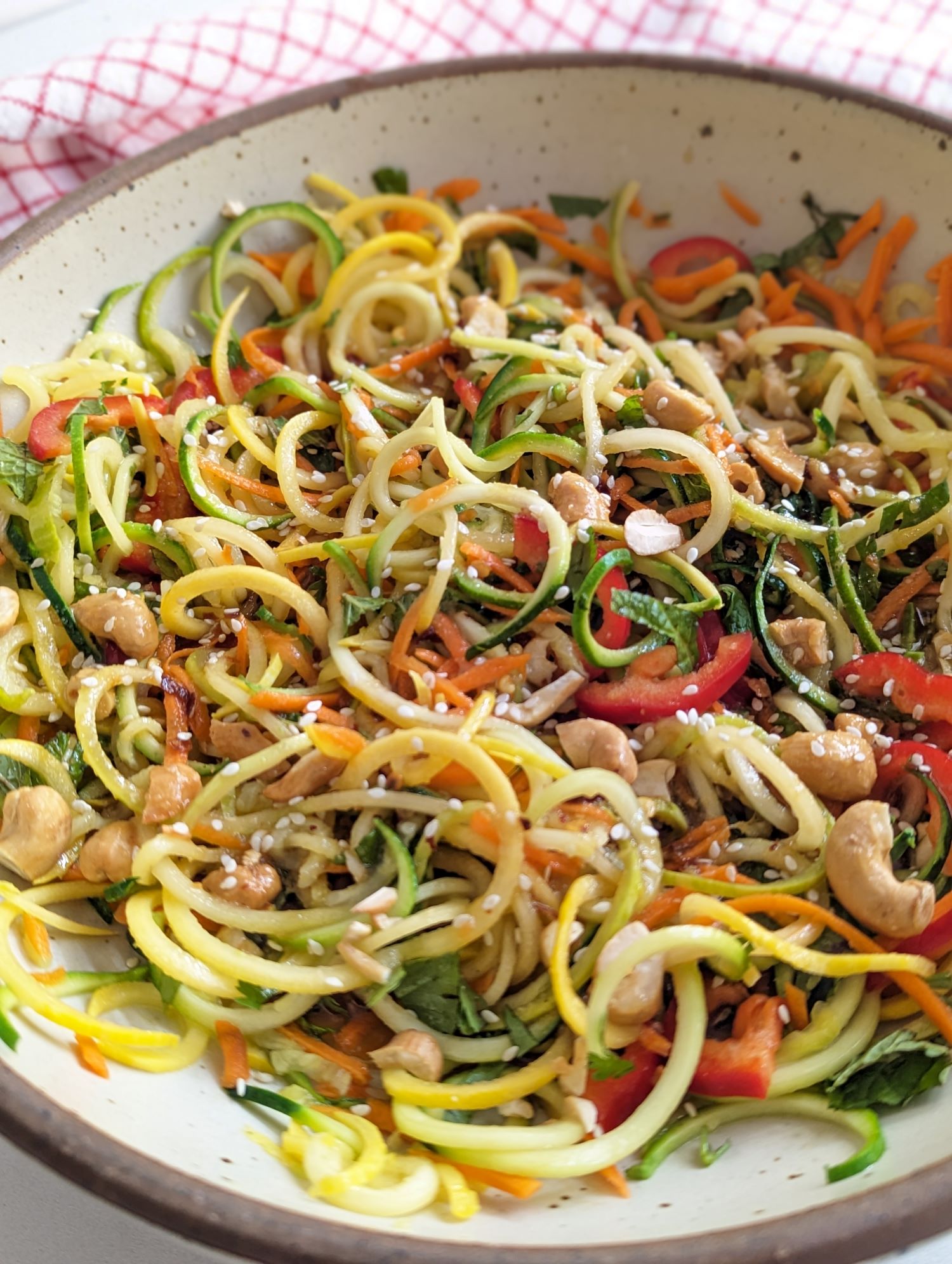 Asian Zoodle Salad From Ferra