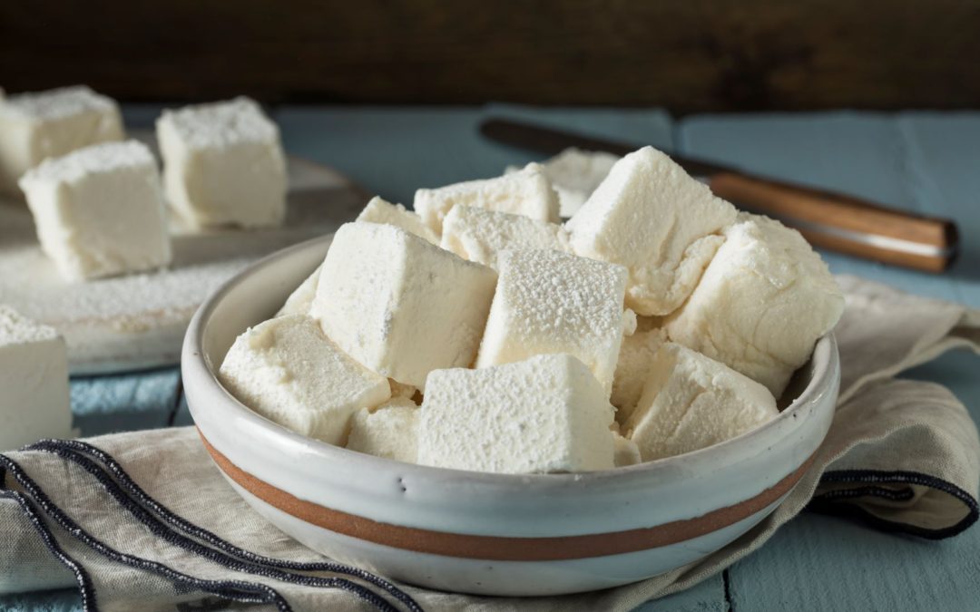 Homemade marshmallows