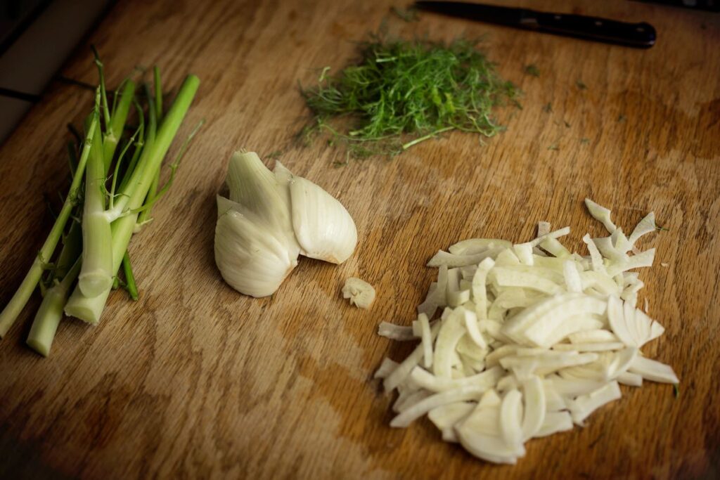 Chopped fennel